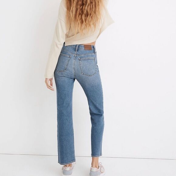 Madewell Tall Slim Demi-Boot Jeans in Enright‎ Wash SZ 29T NWOT - Picture 3 of 9